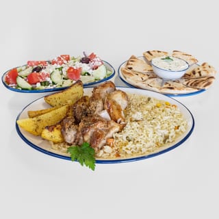 Rotisserie Chicken Plate