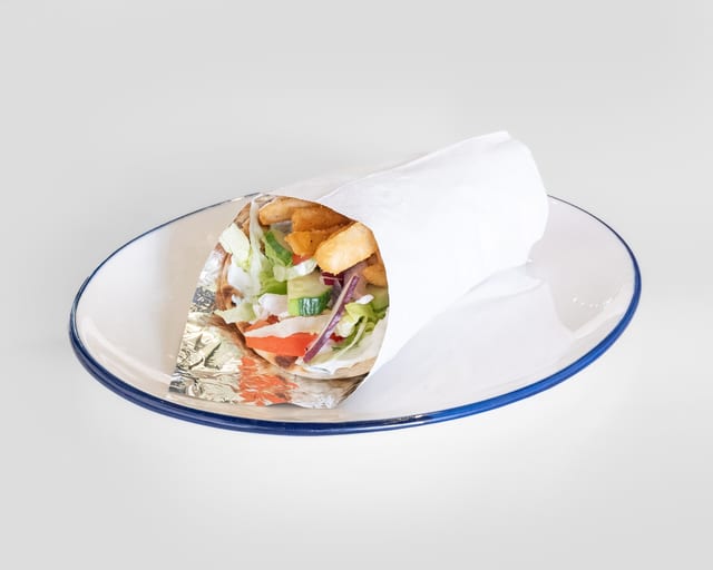 Veggie Pita Wrap.