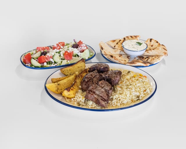 Lamb Chop Plate.