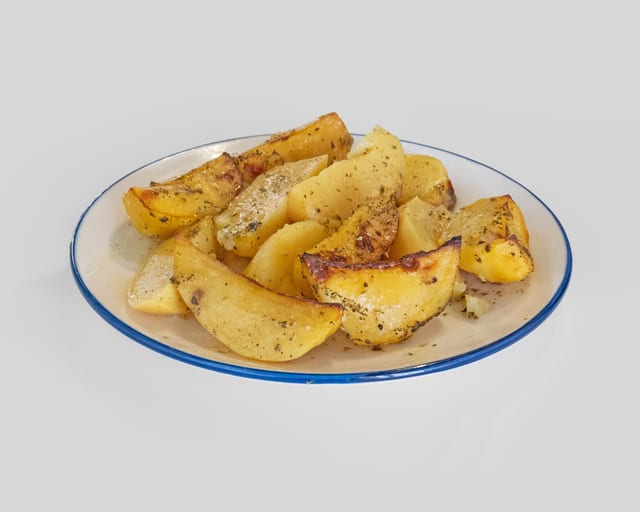 Large Lemon Roasted Potatoes.