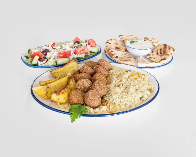 Falafel Plate.