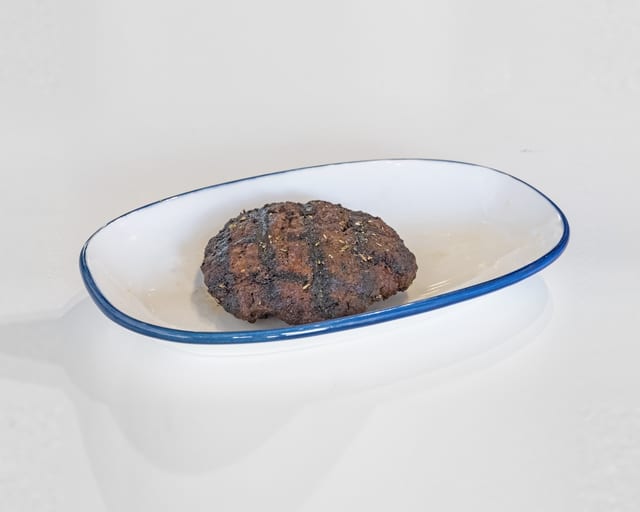 Homemade Bifteki.